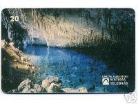 Télécarte Grotte Découverte En 1924 - Stalactites - Brésil - Déjà Utilisée - Unités: 20 - Fournisseur: Sistema Telebras - Landscapes