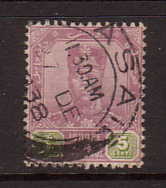 Johore 63  (o)  Wm 71 - Johore