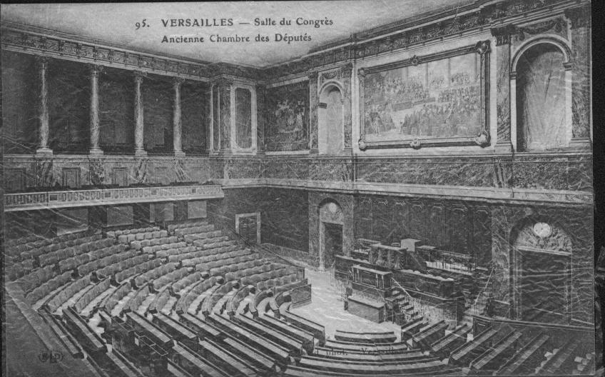 78 - La Salle Du Congrés De Versailles En 1920 - Recepties