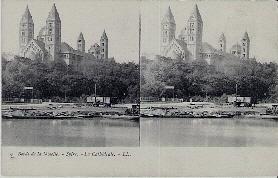 ALLEMAGNE - BORDS DE LA MOSELLE - SPIRE - LA CATHEDRALE VUE ENSTEREO - Speyer