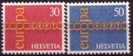 CEPT / Europa 1971 Suisse N° 882 Et 883 ** - 1971