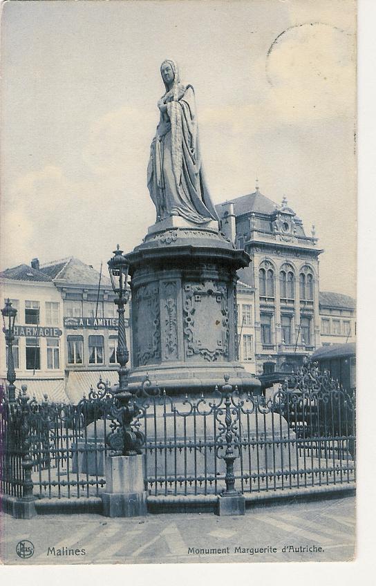 Mechelen Monument Marguerite D´autriche (e384) - Malines