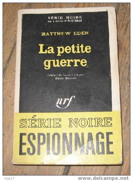 1264 - La Petite Guerre - Matthew Eden - Série Noire