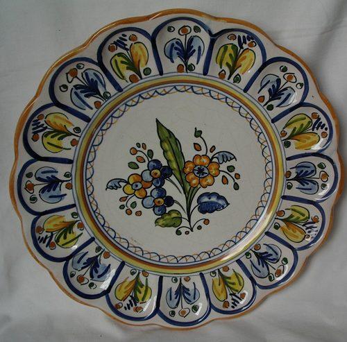 Talavera Assiette Decorative - Sierbord - Wall Plate - AS561 - Talavera/Toledo (ESP)
