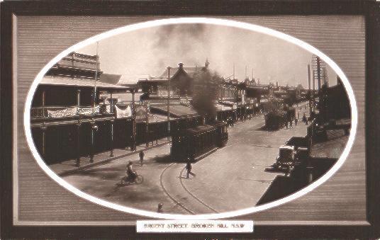 Street Scene With Tram, Argent Street, Broken Hill, N.S.W, Australia - Other & Unclassified