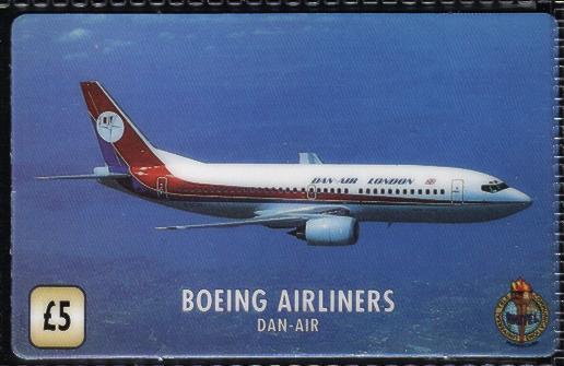 Unitel Limited Edition - Boeing Airliners - Dan-Air - Flugzeuge