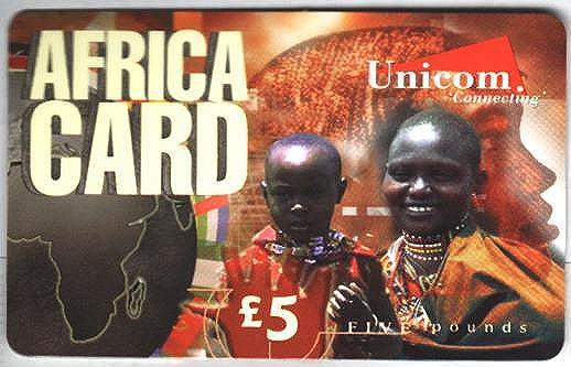 Unicom - Africa Card - Kultur