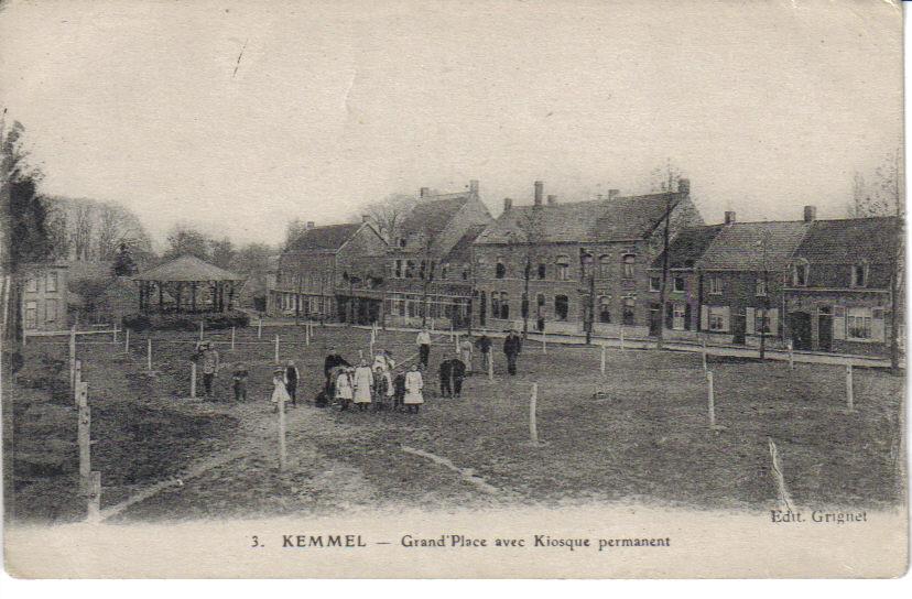 KEMMEL   Grand ´Place  Avec Kiosque Permanent - Heuvelland