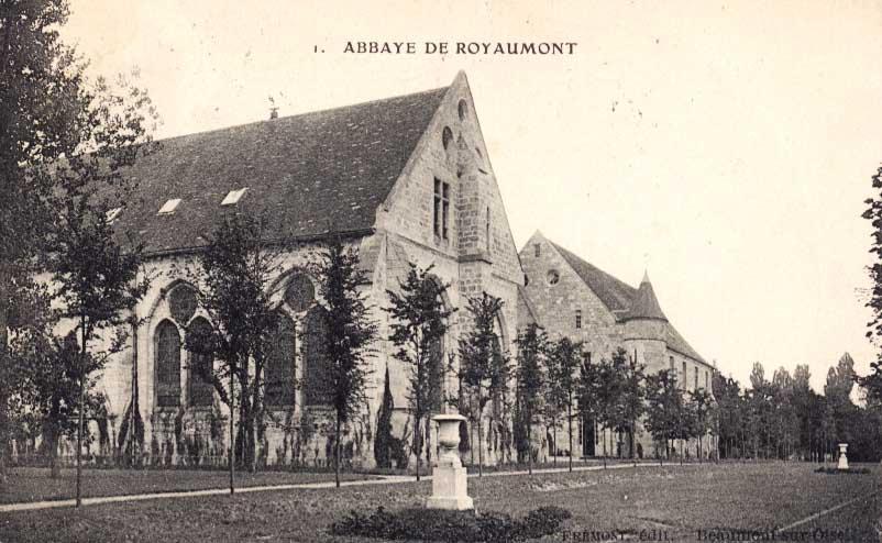 CPA Environs De Beaumont-sur-oise (95, Val D´Oise) Abbaye De Royaumont - Asnières-sur-Oise