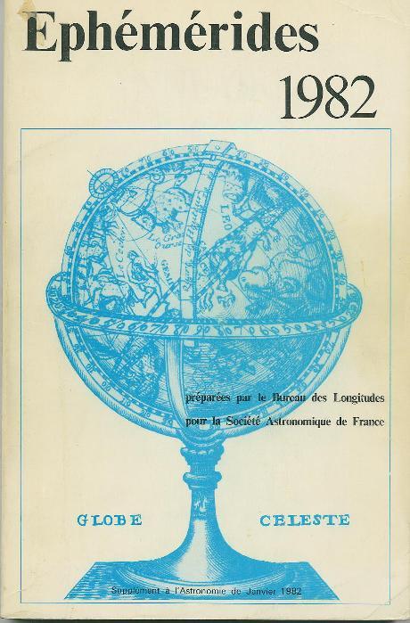 ASTRONOMIE / EPHEMERIDES 1982 - [V2] - Astronomie