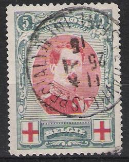 Belgie OCB 132 A (0) - 1914-1915 Red Cross