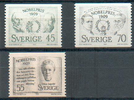 Série ** N° 643-644-645-643ab-644ab  (Yvert Suède) Cotée 6,25€ - Nuovi