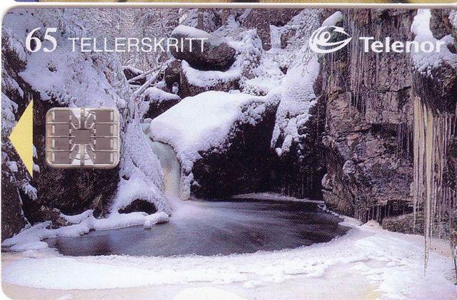 NORWAY - Norvege -  Waterfalls - Fall - Chutes - Chute D`eau - Watterfall - Cataracte  In Snow - Norwegen