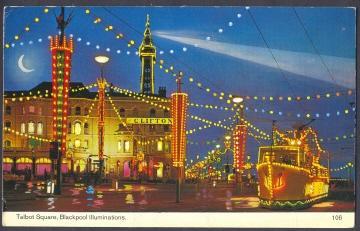 Talbot Square - Blackpool Illuminations, U.K. - Blackpool