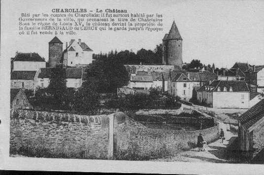 CHAROLLES Le Château     Animée - Charolles