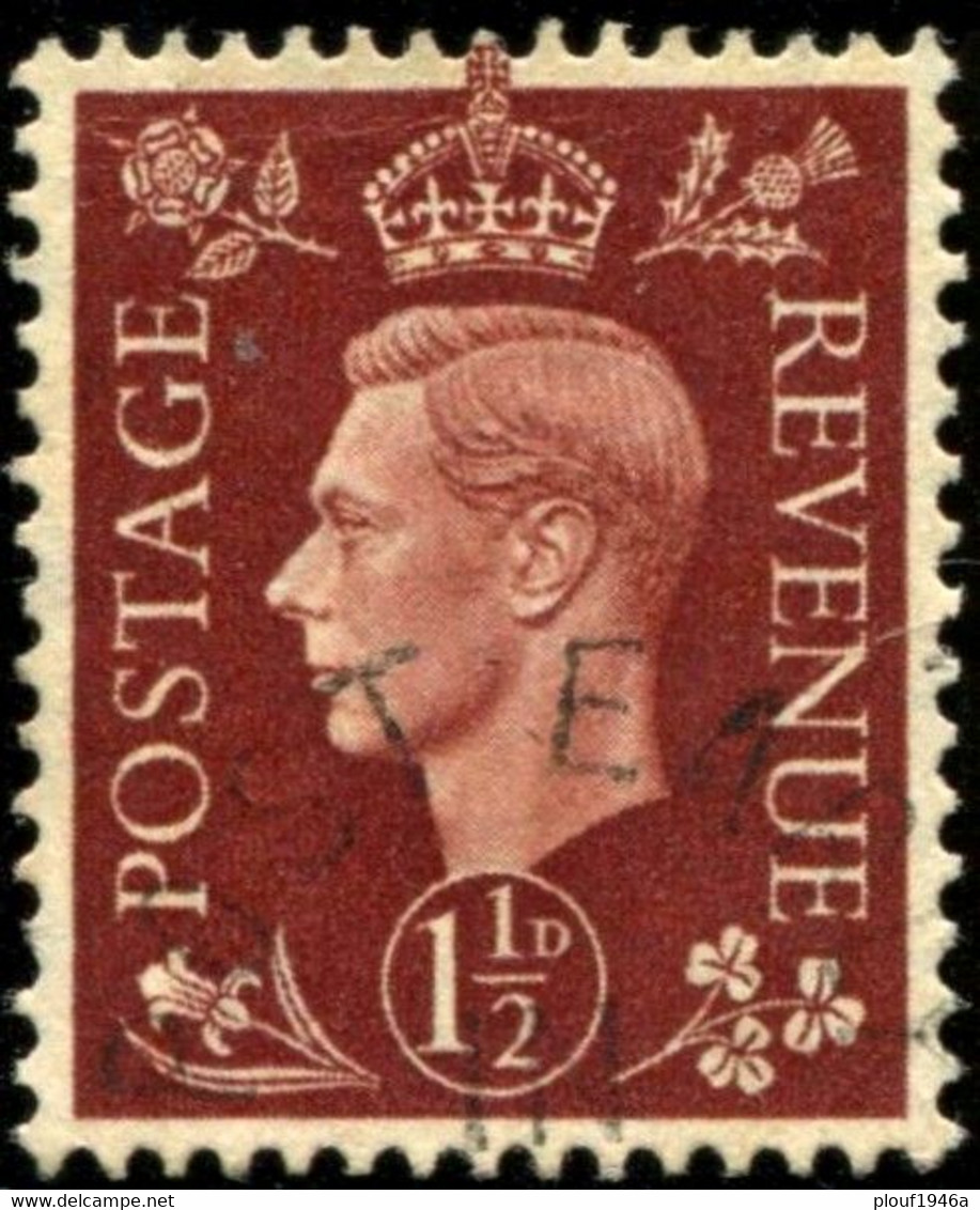 Pays : 200,5 (G-B) Yvert Et Tellier N° :   211 (o)  Filigrane K - Used Stamps