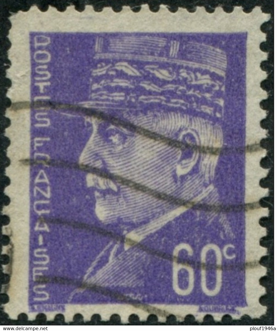 Pays : 189,04 (France : Etat Français)  Yvert Et Tellier N° :  509 (o) - 1941-42 Pétain