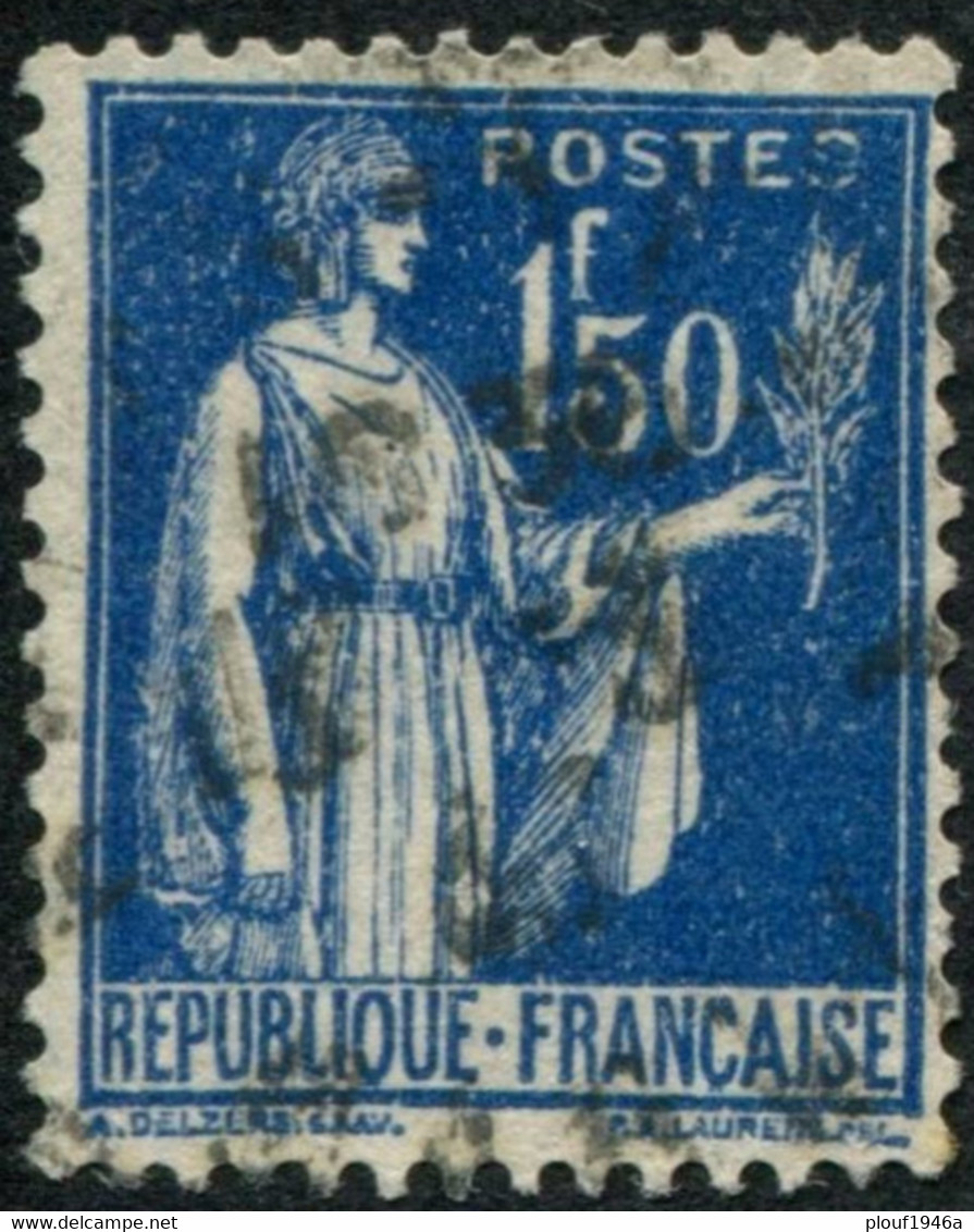 Pays : 189,03 (France : 3e République)  Yvert Et Tellier N° :  288 (o) - 1932-39 Vrede