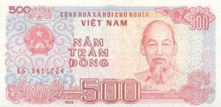 VIET NAM  500 Dong 1988   Pick101a   ****BILLET  NEUF**** - Vietnam