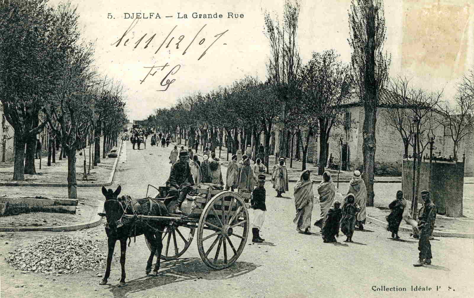 DJELFA - La Grande Rue - Djelfa
