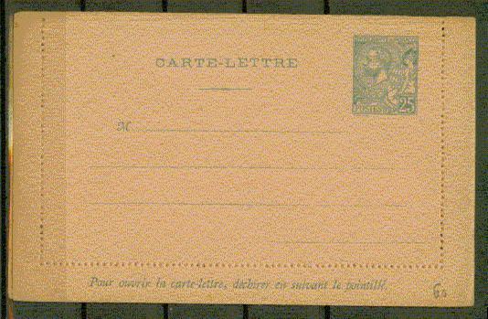 MONACO ENTIER POSTAL Nº 206 - Postal Stationery