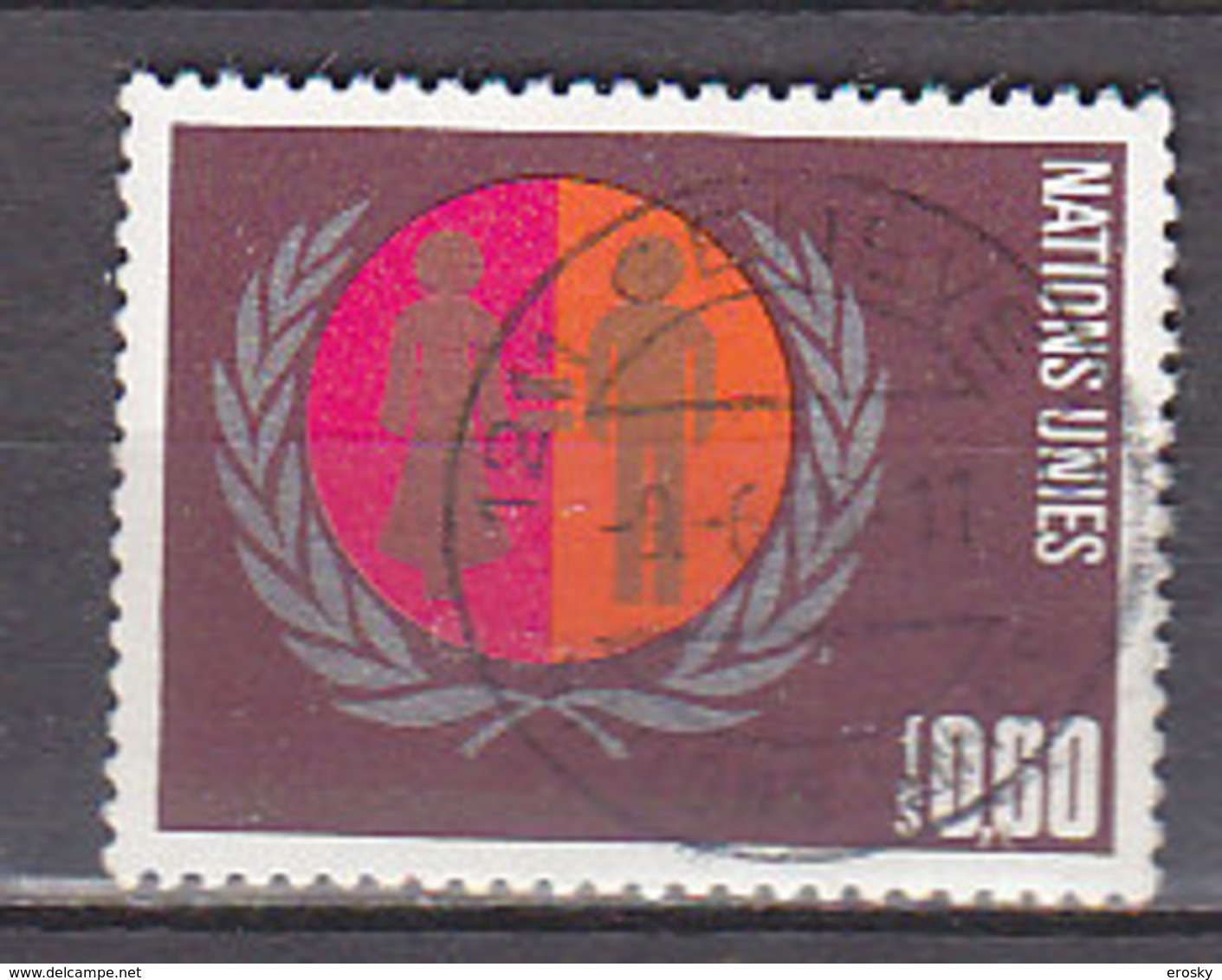H0418 - ONU UNO GENEVE N°48 ANNEE DE LA FEMME - Used Stamps