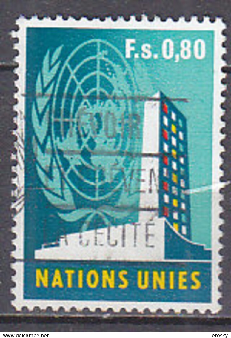 H0392 - ONU UNO GENEVE N°9 - Gebruikt