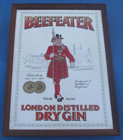 Miroir "BEEFEATER" Dry Gin - Espejos