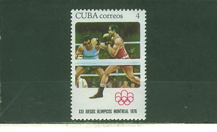 E0191 Boxe Cuba 1976 Neuf ** Jeux Olympiques De Montreal - Boxeo