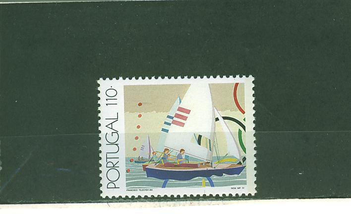 E0255 Voile Portugal 1991 Neuf ** Jeux Olympiques De Barcelone - Segeln