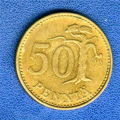 50 PENNIA 1963 - Finlande