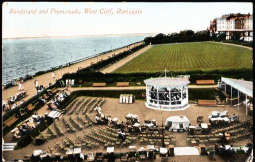 Bandstand And Promenade, West Cliff, Ramsgate, U.K. - Ramsgate