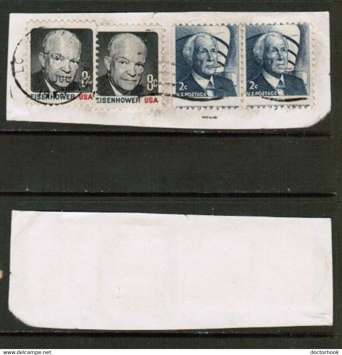 U.S.A.   Frank Lloyd Wright MISCUT ERROR ON PIECE (CONDITION AS PER SCAN) (WW-1-38) - Errors, Freaks & Oddities (EFOs)