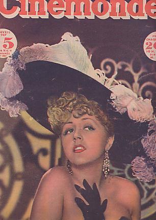 CINEMONDE : N° 661/1947 : Suzy DELAIR - Zeitschriften