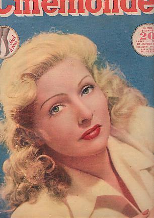 CINEMONDE : N° 703/1948 : Simone RENANT - Revistas