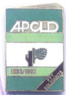 La Poste: APCLD 1933/1992-PTT Solidarité - Postwesen