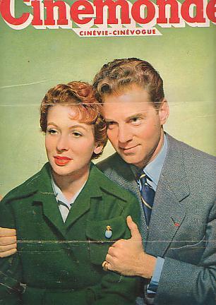 CINEMONDE : N° 854/1950 : Jean-Pierre AUMONT & Gaby SYLVIA - Magazines