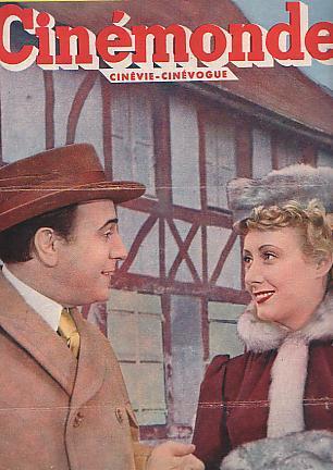 CINEMONDE : N° 804/1950 : Tino ROSSI & Micheline FRANCEY - Magazines