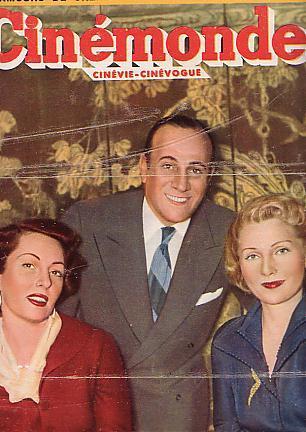 CINEMONDE : N° 811/1950 : Tino ROSSI & V.ROMANCE Et S.RENANT - Magazines