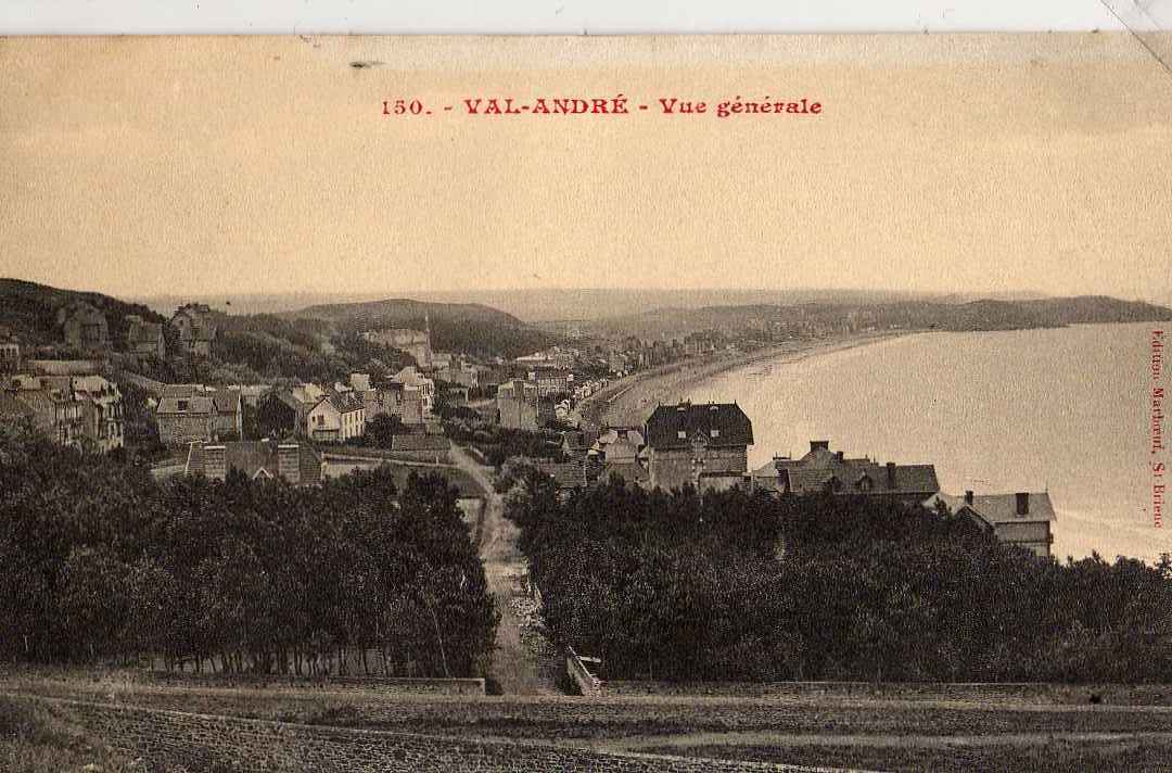 22 PLENEUF VAL ANDRE Vue Générale, Ed Marboeuf 150, 191? - Pléneuf-Val-André