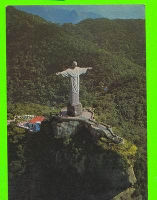RIO DE JANEIRO, BRESIL - VUE AÉRIENNE DE LA STATUE DU CHRIST REDEMTOR - - Rio De Janeiro