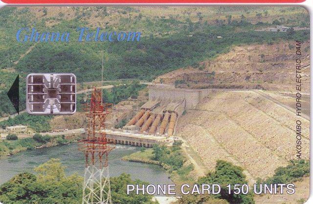 GHANA - Africa - Star - Hydroelectric Power Plants - ONE NATION ONE FUTURE ( 50.000 Pcs. - 01/98 ) - Ghana