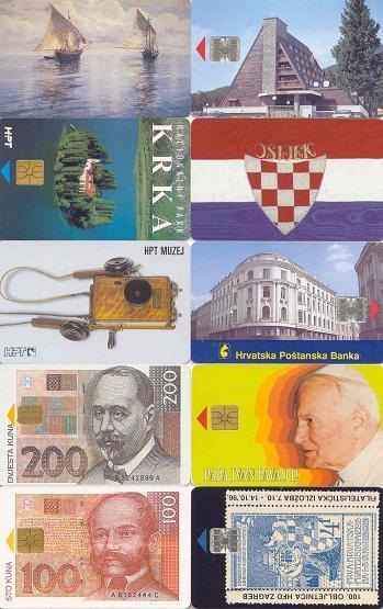 CROATIA *  KROATIE  10 TELECARTES  (2) PHONECARDS * TELEFONKARTEN - Kroatië