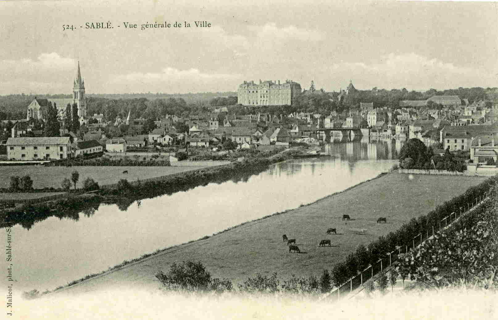 SABLE - Vue Générale De La Ville - Sable Sur Sarthe