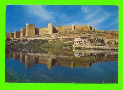 AVILA , SPAIN - VISTA PARCIAL DE MURALLAS - CARD TRAVEL IN 1964 - - Ávila