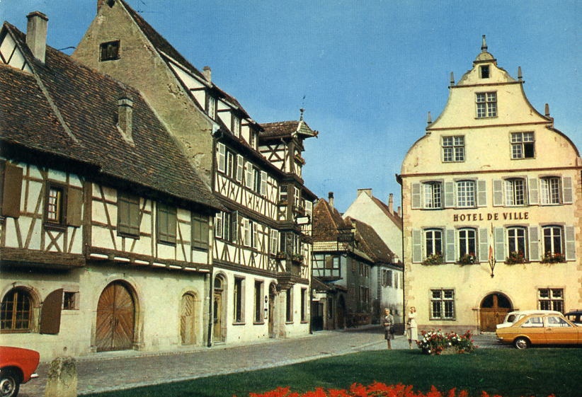 TURCKHEIM   68230    -   Rue Du Conseil,   Mairie,   Hôtel Des Deux Clefs - Turckheim