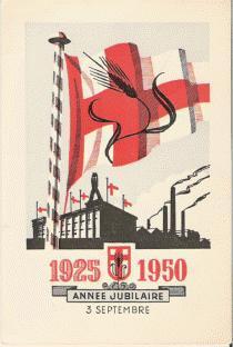 ANNEE JUBILAIRE 1925-19850 - Croix-Rouge
