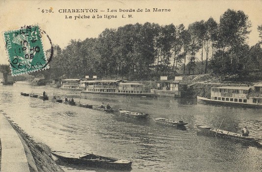 CHARENTON - La Pêche à La Ligne - Charenton Le Pont