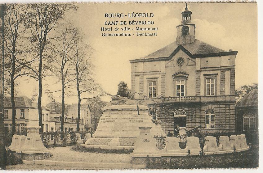 Kamp Van Beverloo Gemeentehuis Denkmaal (j134) - Leopoldsburg (Camp De Beverloo)