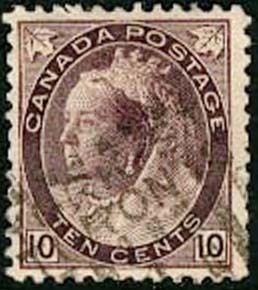 Canada (Scott No.   83 - Reine / Victoria / Queen) (o) TB / VF - Used Stamps